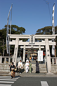 古賀神社での結婚式