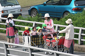 散歩の様子