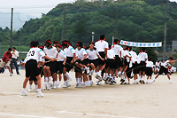 古賀東中学校体育祭の様子