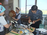 調理の様子