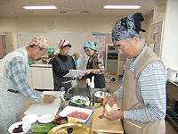 料理の様子