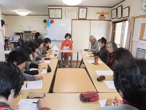 成年後見制度について熱心に学ぶ皆さん