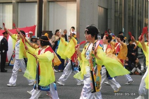 楽しみながら踊りました