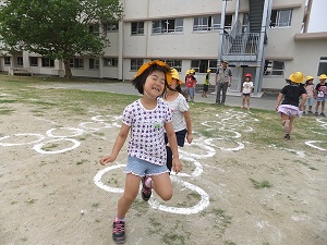 元気いっぱいの子どもたち