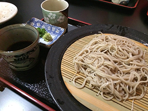 自慢のお蕎麦