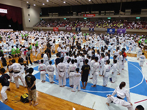 緊張の全国大会