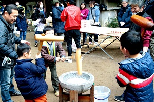 餅つき大会