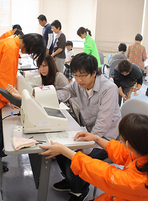 健康福祉まつりの様子