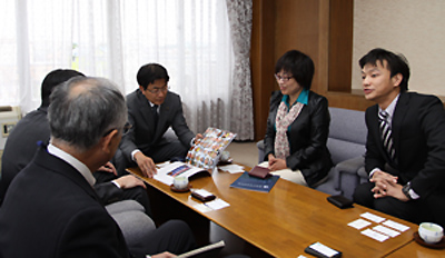 江蘇省熔盛重工集団会社の来訪