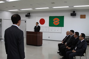 仕事納め式