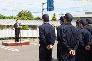 中村市長からの挨拶