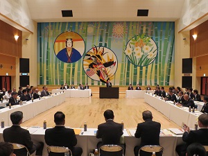 第133回福岡県市長会会場