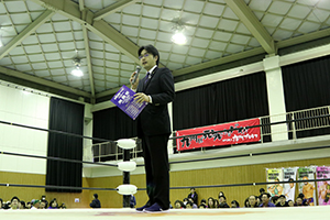 九州プロレス　あいさつ②