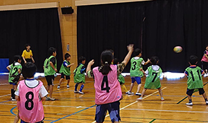 古賀市子ども会育成会連合会のドッジボール大会