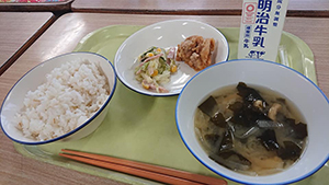 給食のメニュー