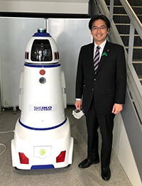 警備ができるロボット