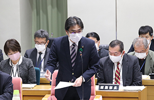 古賀市議会定例会本会議　大綱質疑