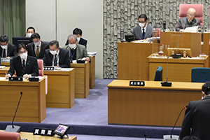 市議会定例会最終日