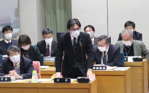 市議会定例会最終日