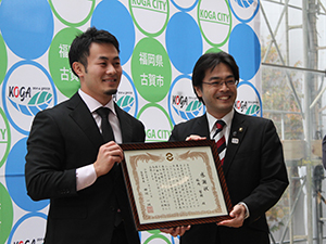 福岡堅樹選手　合格おめでとうございます！