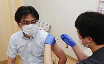 市長ワクチン接種