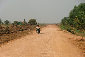 未舗装道路