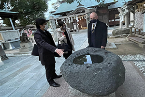 4古賀神社にて