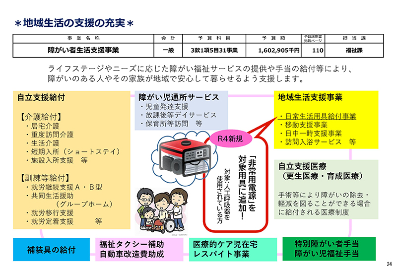 非常用電源