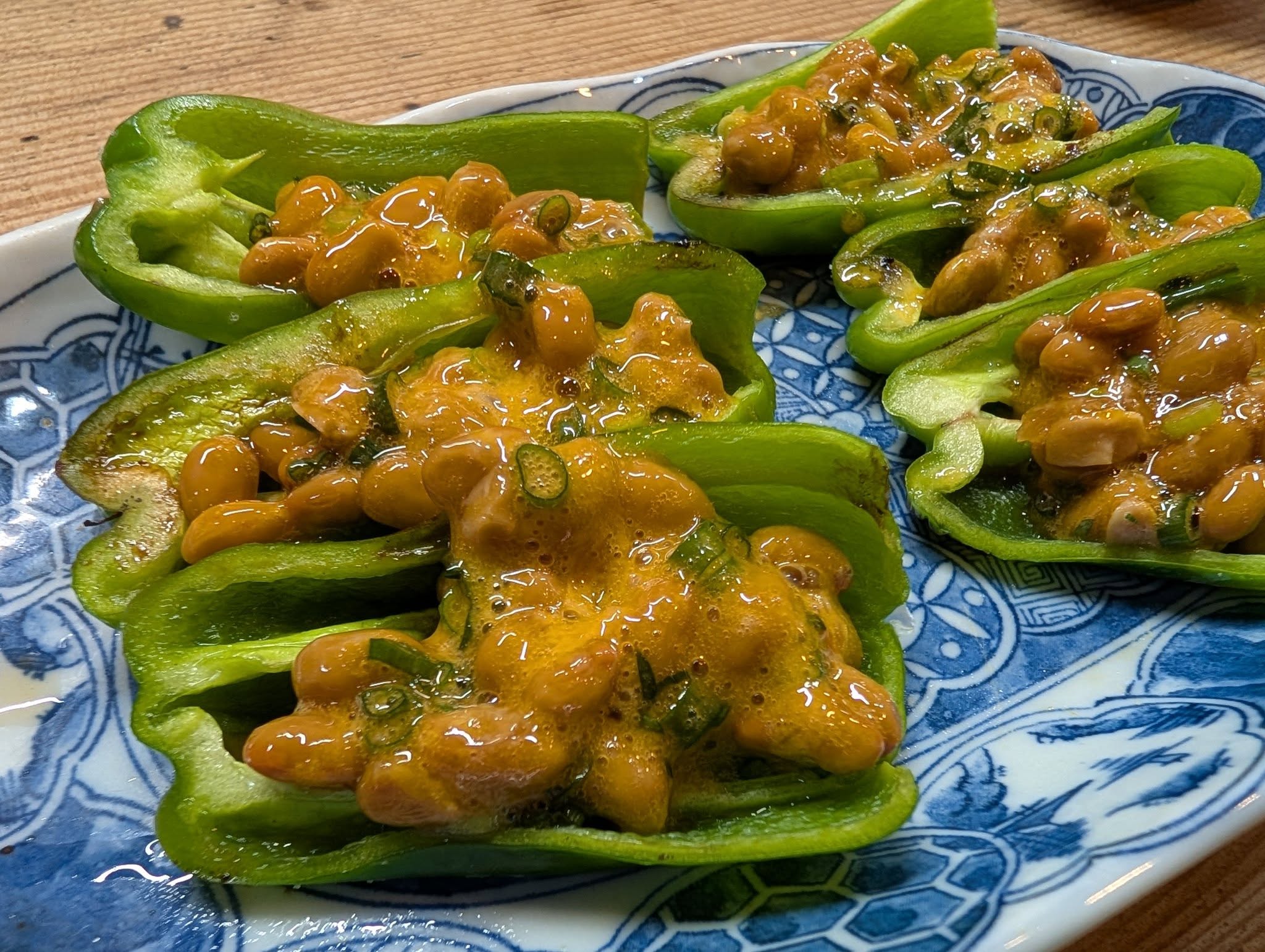 ピーマン納豆