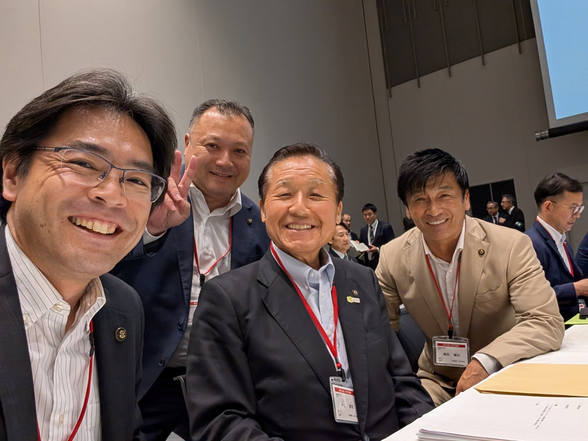 福岡市長会のメンバー