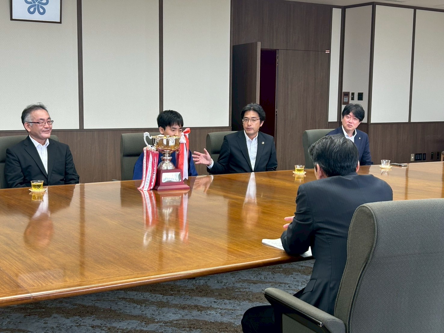 表敬訪問３