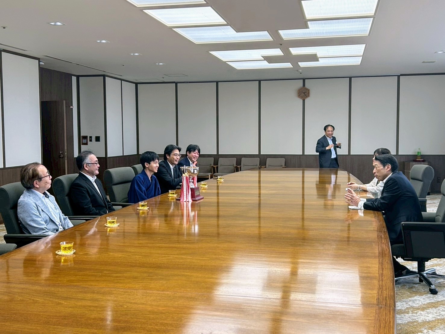 表敬訪問２