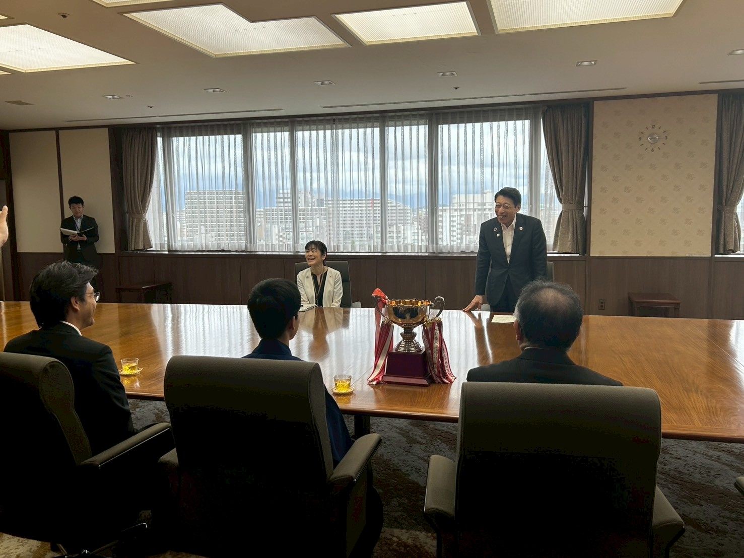 表敬訪問１