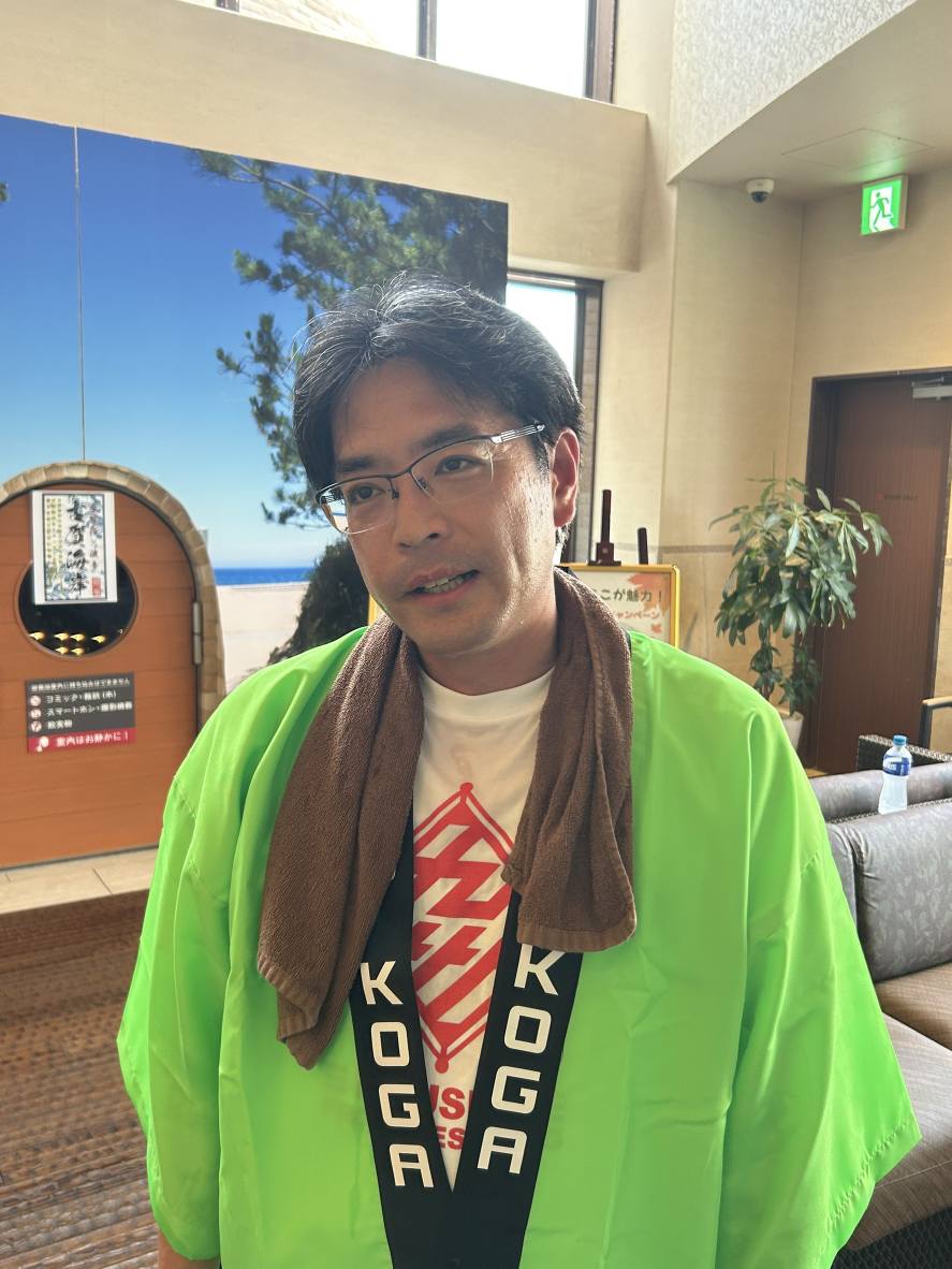 汗だくな私
