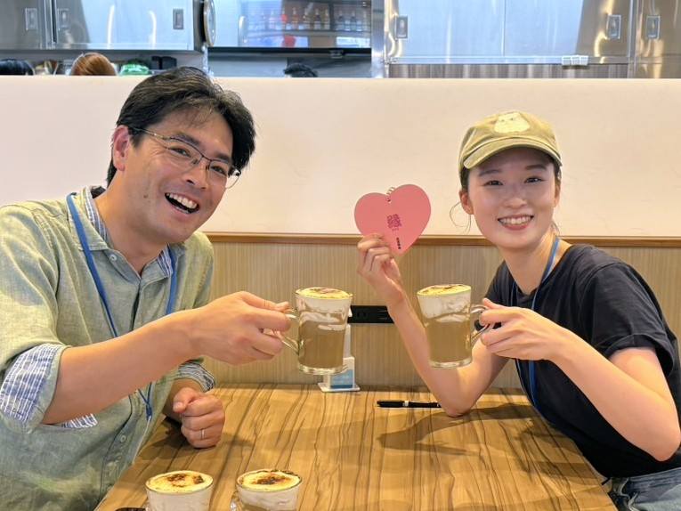 焦がしアイスカプチーノ
