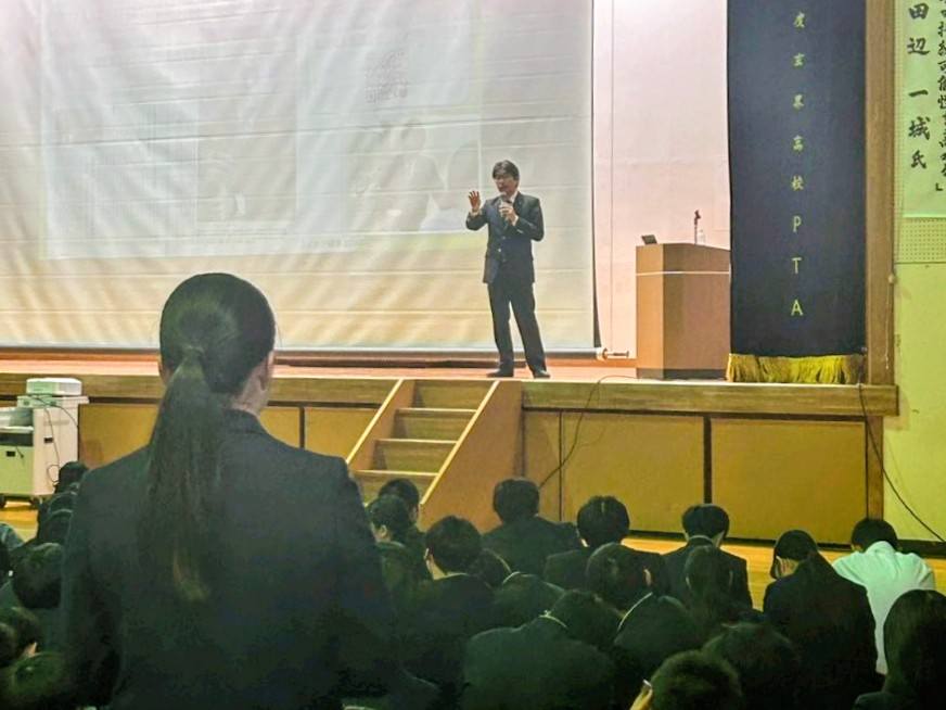 玄界高校の創立記念式典４