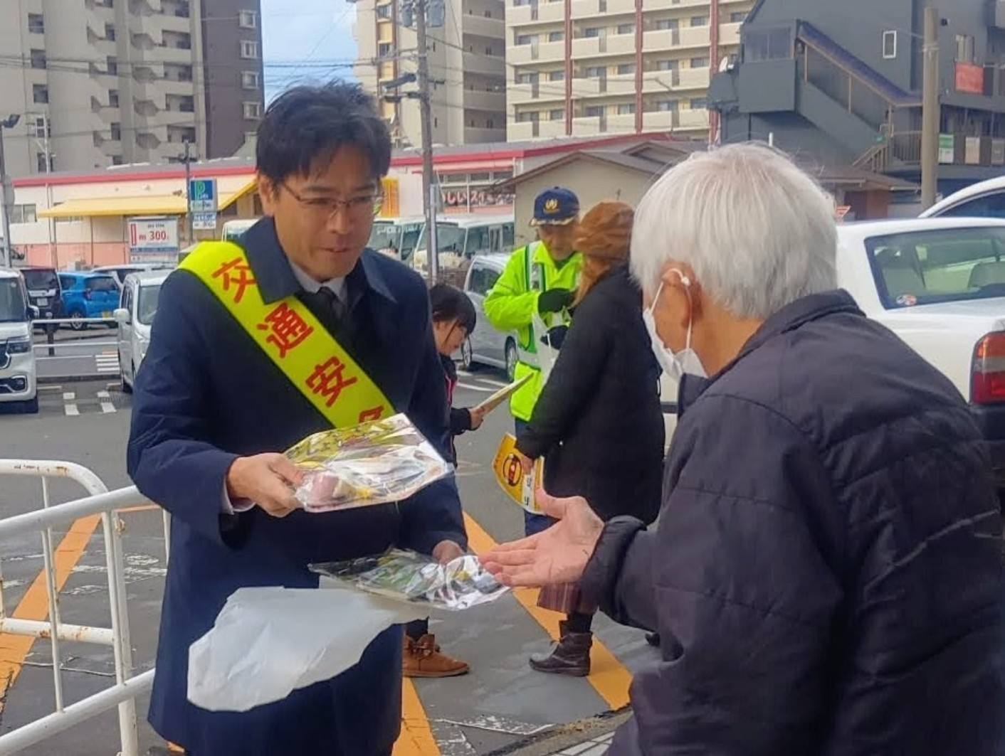 交通安全街頭啓発