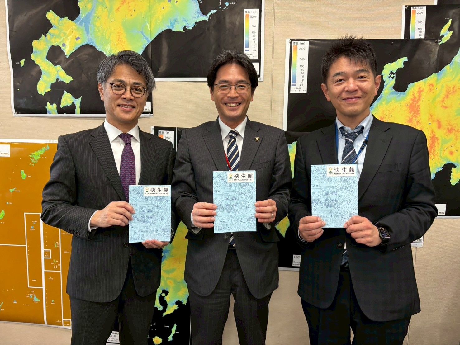 国土交通省でご挨拶