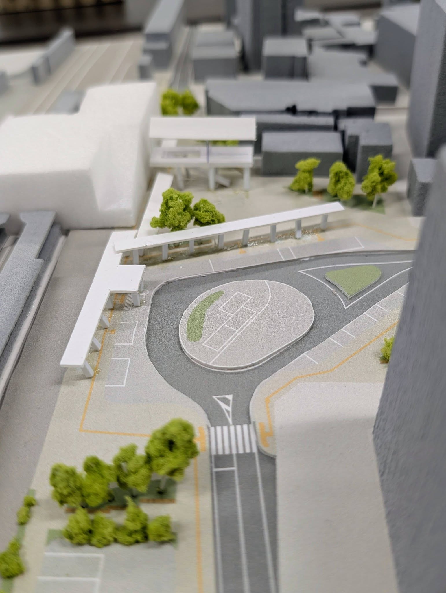 古賀駅3（西口駅前広場を北から見るイメージ）