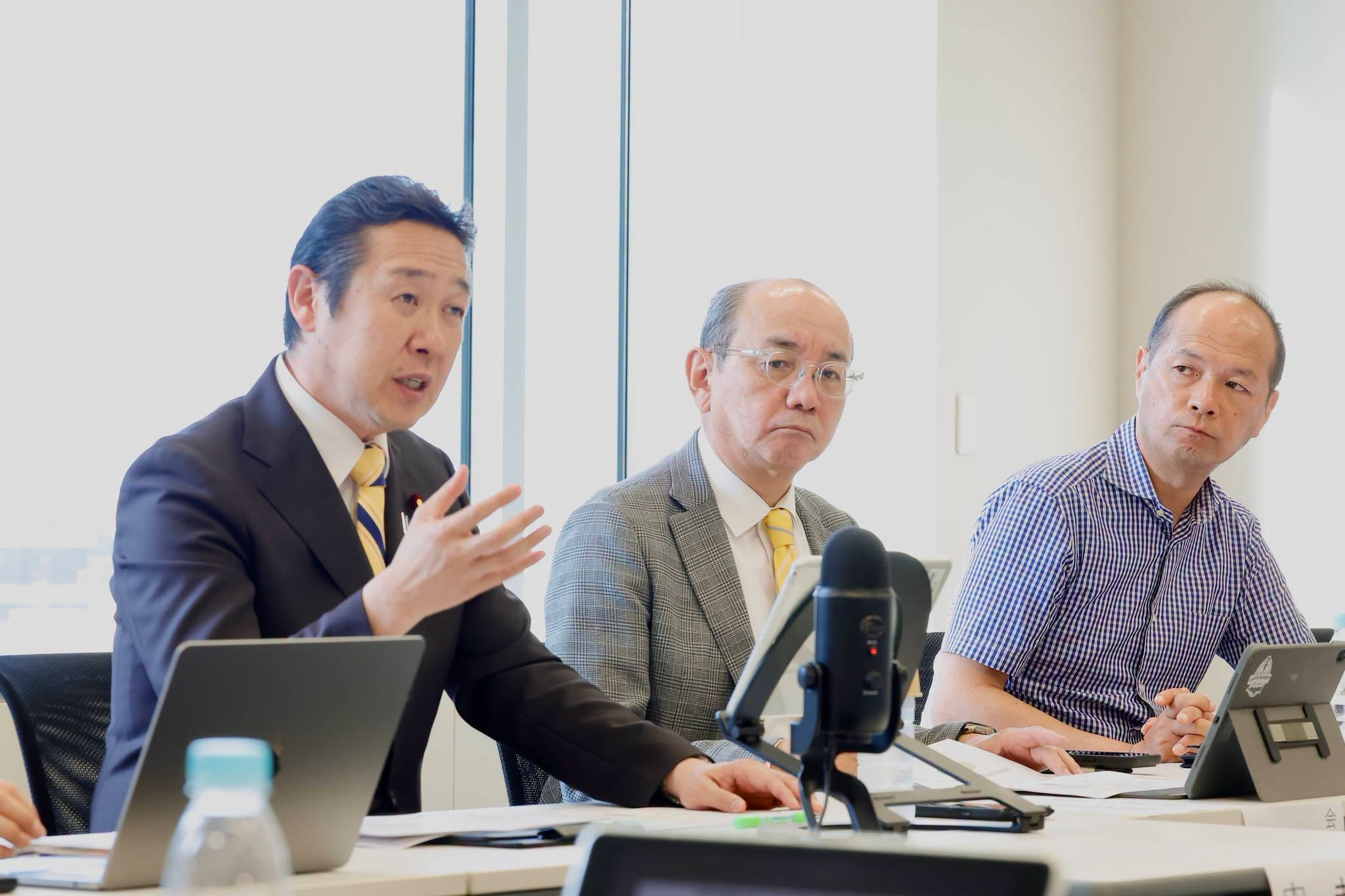 黄川田仁志・内閣府特命担当大臣と面会２