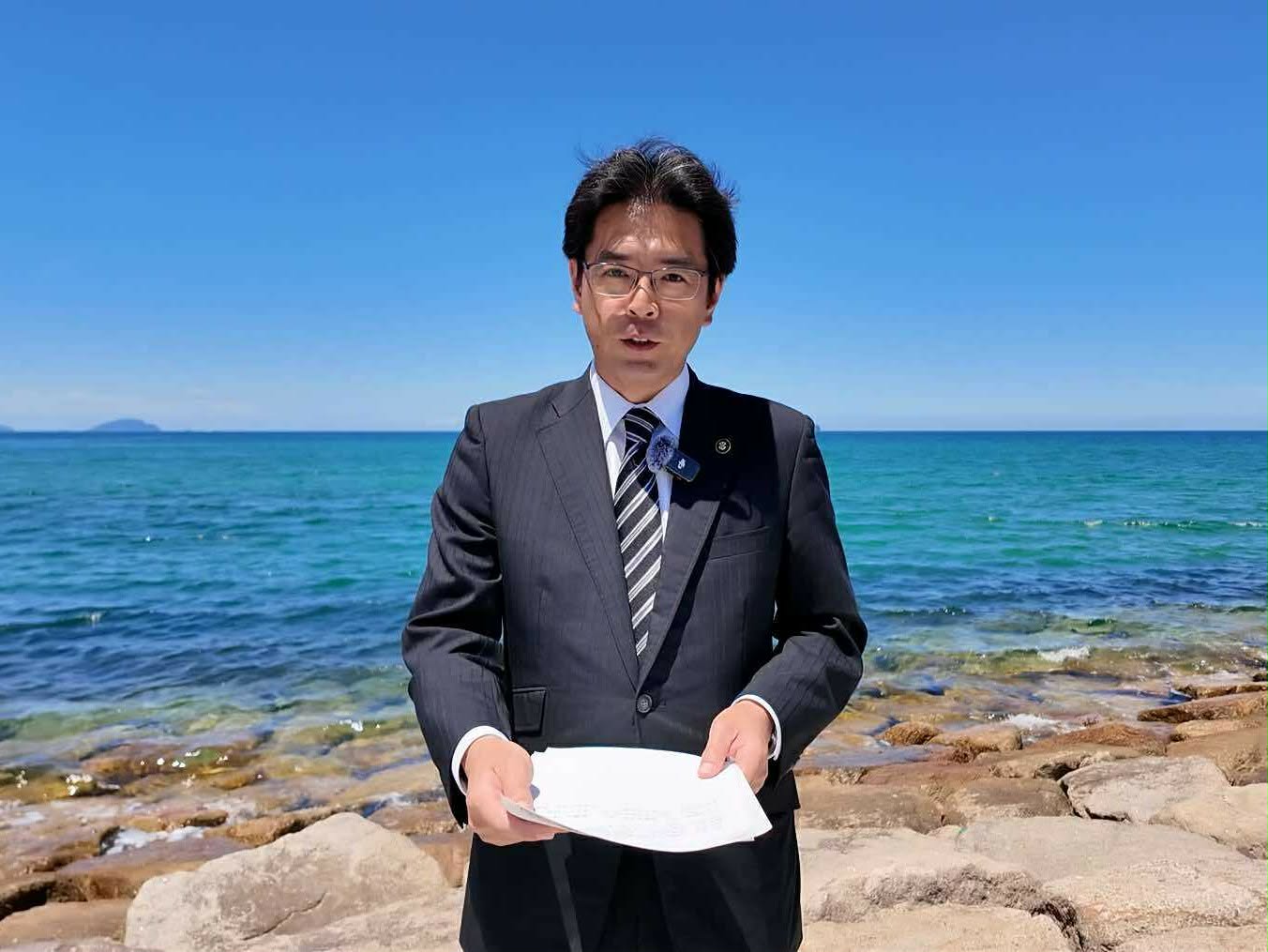 古賀の海岸