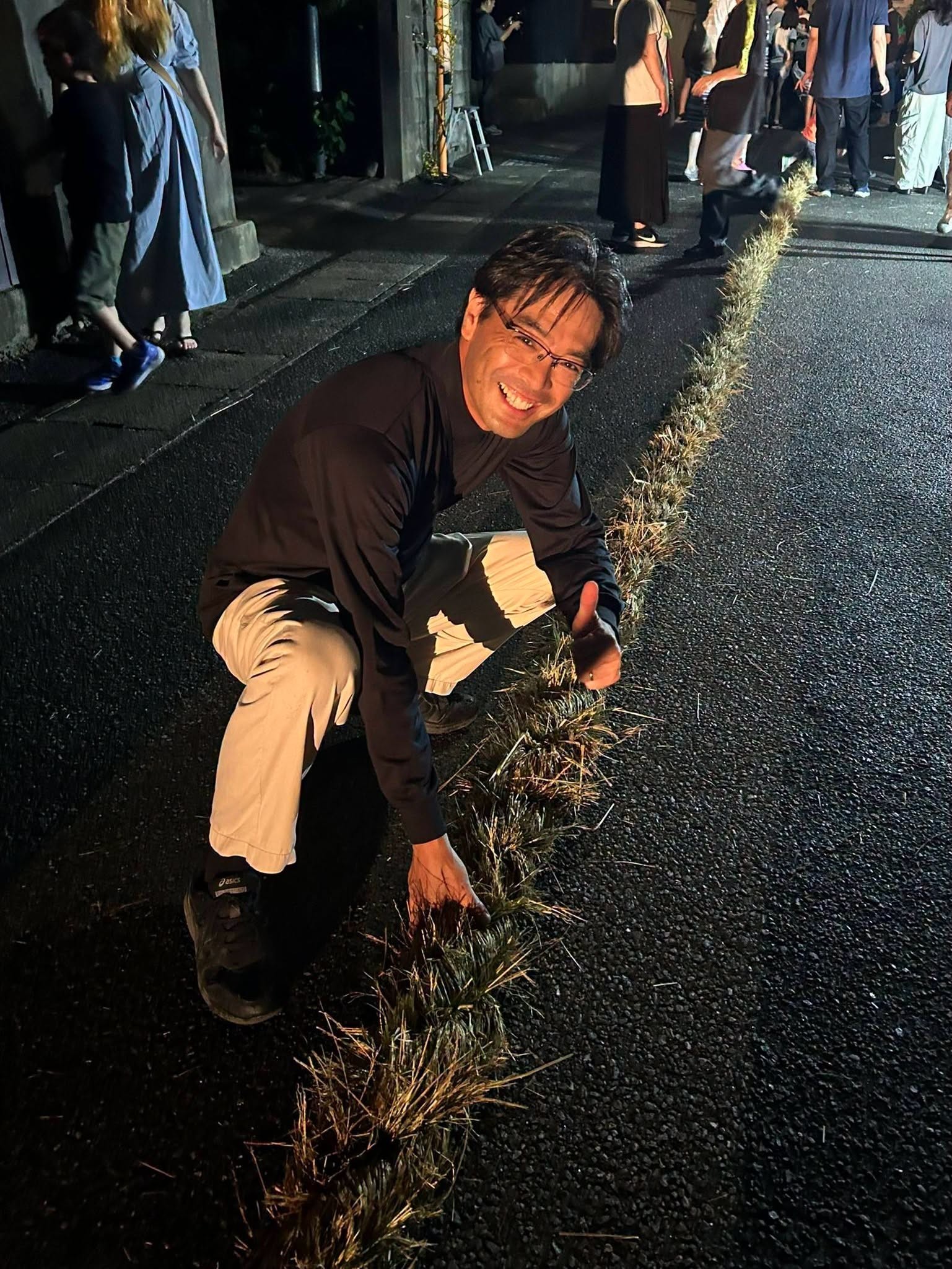 盆綱引き