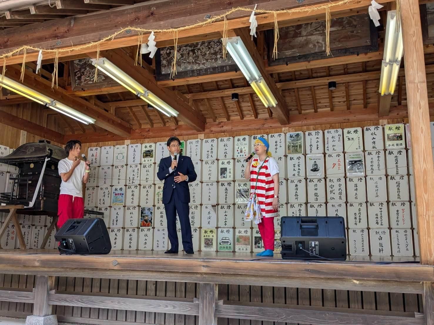 五所八幡宮で開催されたマルシェ