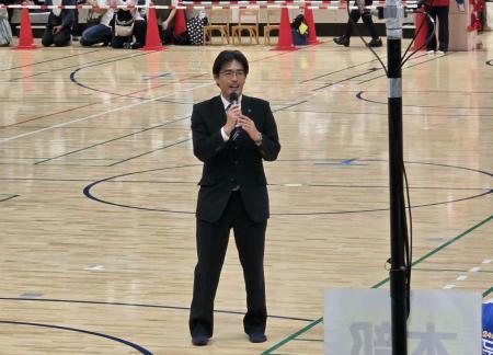 やまびこ幼稚園スポーツフェスタでのご挨拶