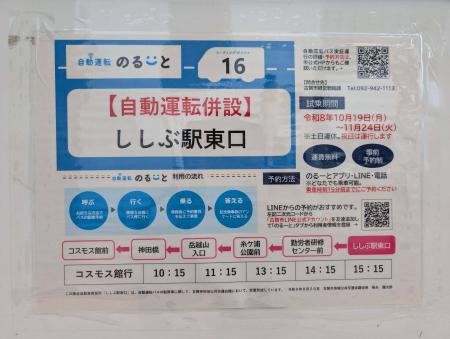 試乗期間のルート