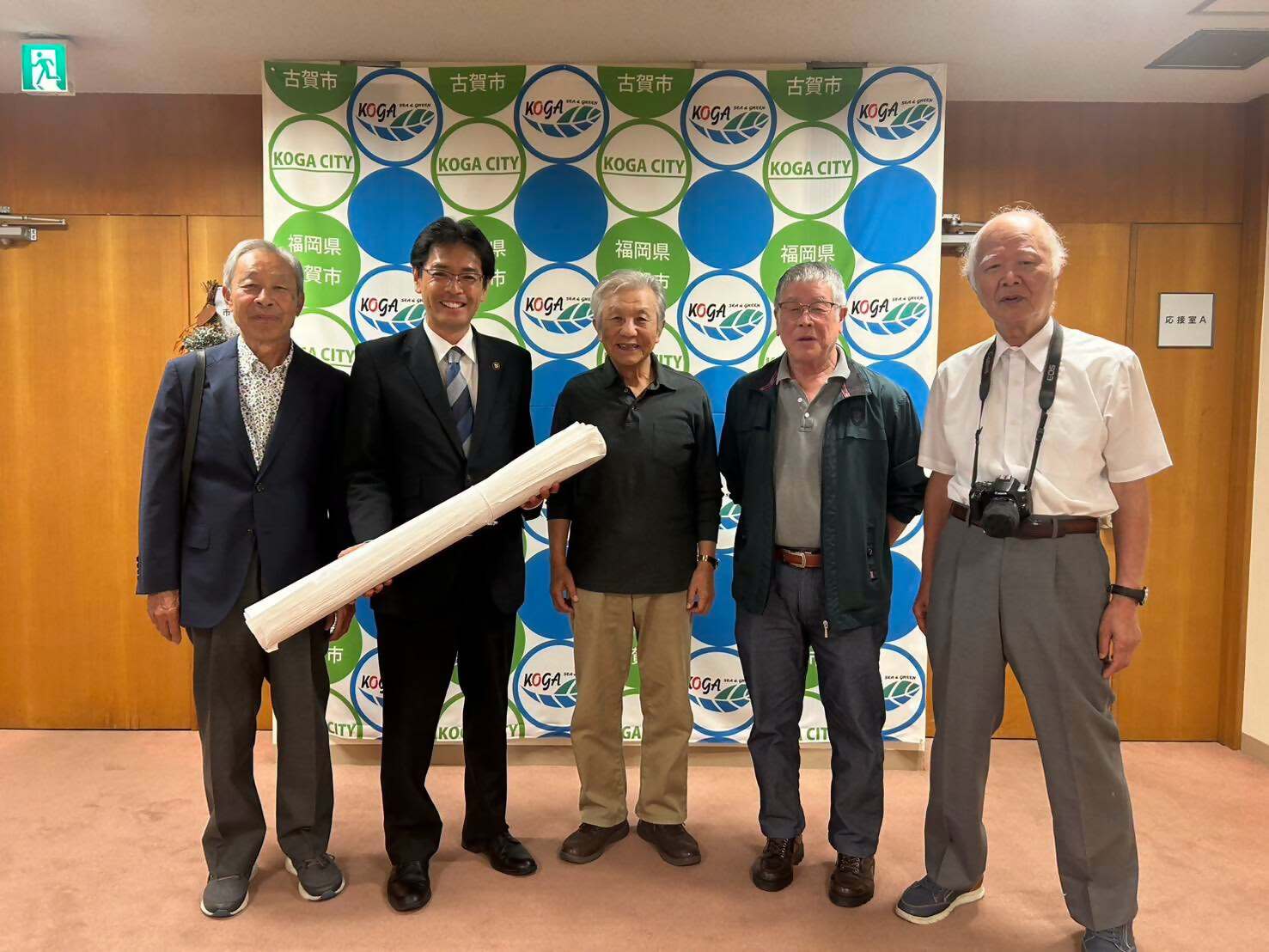 古賀郷土史研究会の皆さん