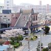 桜の古賀駅