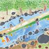いらんたんのそうめん流し