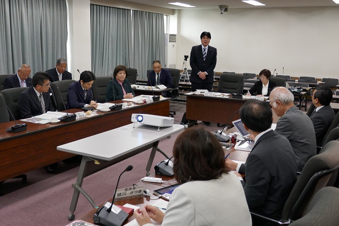 兵庫県播磨町議会の皆さんが視察に来られました