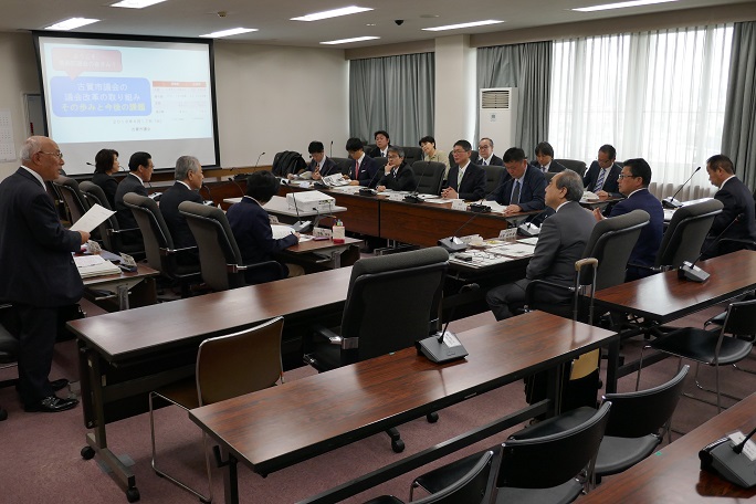 東京都葛飾区議会の皆さんが視察に来られました